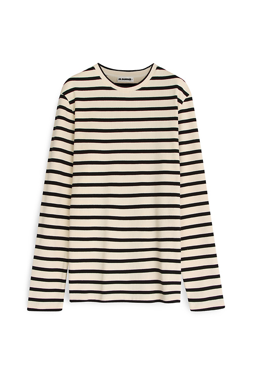 Лонгслив из хлопка Jil Sander на BABOCHKA.RU, арт. J47NH0002