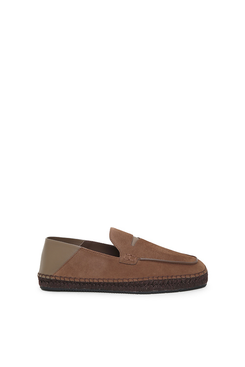 Мокасины из замши Giorgio Armani на BABOCHKA.RU, арт. X2S029 XR058 ...